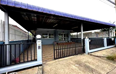 Houses for sale Porto Chino Shopping Mall : Single house for sale, Wisesiri Village 2, Samut Sakhon, ready to move in, 51 sq m, 125 sq m, 3 bedrooms, 2 bathrooms