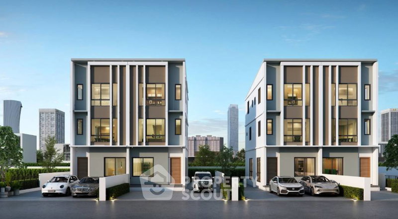Townhouses for sale : Pet-Friendly 2-BR Townhouse For Sale, Pruksa Ville Work Ramintra (ID 2152332)