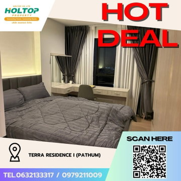 #Z2261💥030968🔥 Condo for rent: TERRA RESIDENCE I (Pathum)