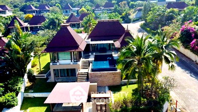 บ้านเดี่ยว ปราณบุรี ประจวบคีรีขันธ์ : ขายวิลล่า 3 ห้องนอน โครงการ Panorama Pool Villas ใกล้ปากน้ำปราณ (ID 1455164)