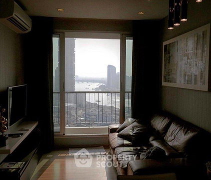 High-Floor 1-BR Condo, Rhythm Sathorn Near BTS Saphan Taksin (300m) (ID 804941)