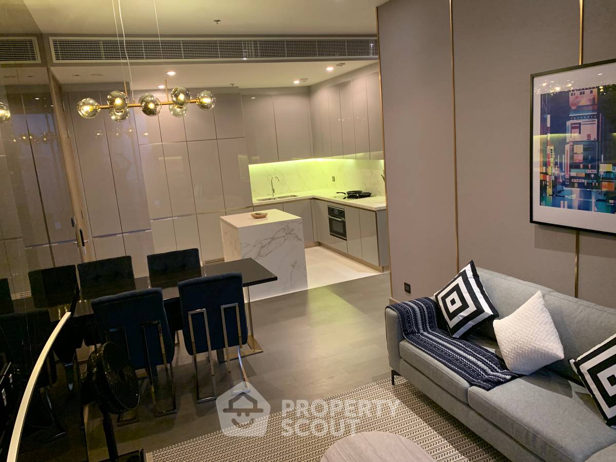 รูป คอนโด 2 ห้องนอน ชั้น 35 The Esse At Singha Complex ใกล้ MRT เพชรบุรี (ID 436782) - รูปที่ 2/7