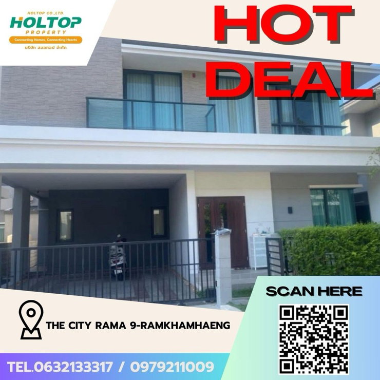 Houses for rent : #Z2281💥040968🔥House for rent: The City Rama 9-Ramkhamhaeng