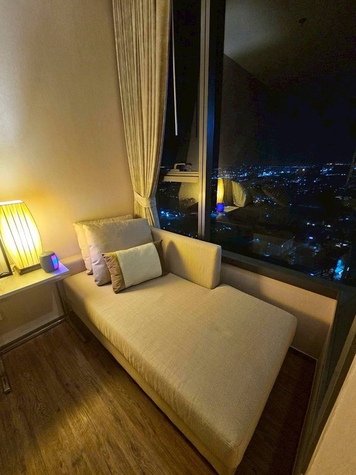 รูป Once Pattaya – ให้เช่า คอนโดใจกลางพัทยาเหนือ   * แบบห้อง: Studio, 1 ห้องน้ำ * ขนาด: 28 ตารางเมตร * ชั้น: 24 วิวเมือง - รูปที่ 6/9