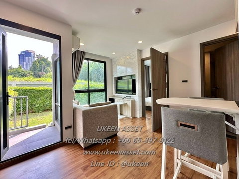 ขายคอนโด Stasia Residence Sriracha – ชั้น1 (พิเศษมีสวนหลังระเบียงห้อง) ราคาขายเริ่มต้น 1.6 ล้านบาท