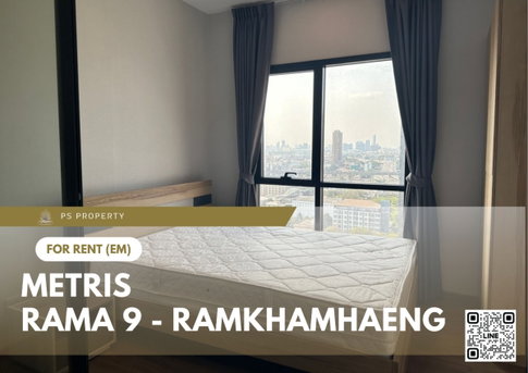 ให้เช่า 📍 Metris Rama 9 - Ramkhamhaeng 📍 เฟอร์นิเจอร์ และ เครื่องใช้ไฟฟ้าครบ ใกล้ Airport Link รามคำแหง