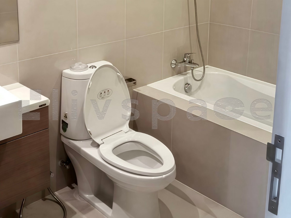 รูป ▚ LA128ツ สำหรับเช่า Noble Refine –  1 ห้องนอน ห้องกว้าง ราคาพิเศษ ⭐ - รูปที่ 5/5