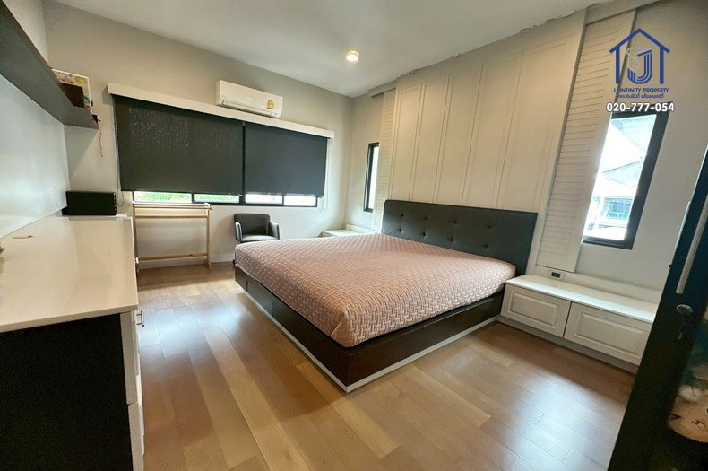 รูป ขายบ้านเดี่ยว 2ชั้น บุราสิริ วัชรพล ถนนสุขาภิบาล5 ใกล้ทางพิเศษฉลองรัช (ด่านสุขาภิบาล5) 190 ตารางวา หลังมุม ติดสวน  - รูปที่ 15/28