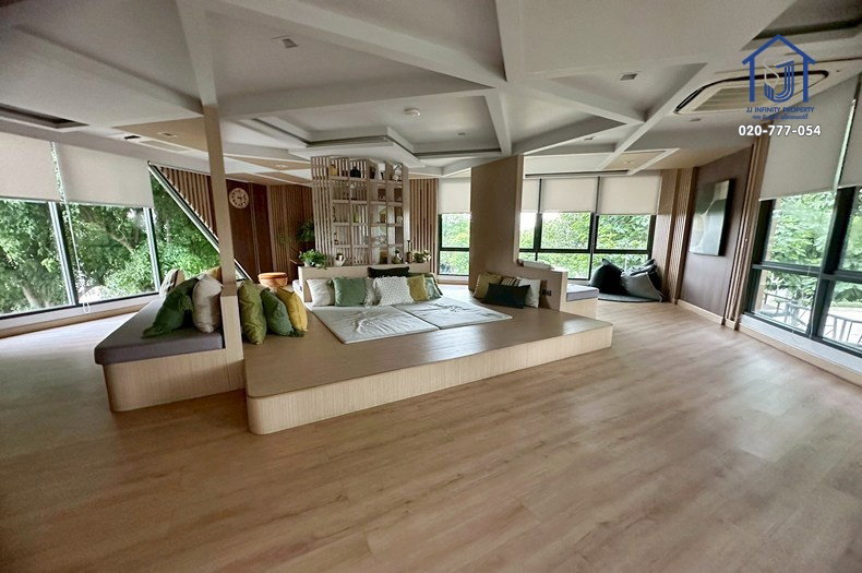 รูป ขายบ้านเดี่ยว 2ชั้น บุราสิริ วัชรพล ถนนสุขาภิบาล5 ใกล้ทางพิเศษฉลองรัช (ด่านสุขาภิบาล5) 190 ตารางวา หลังมุม ติดสวน  - รูปที่ 25/28