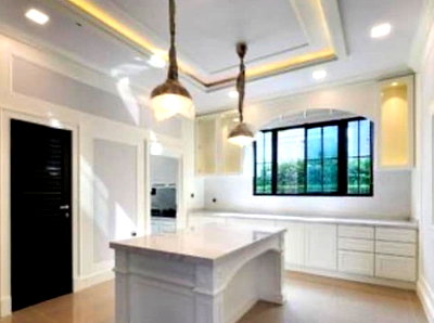 Houses for rent : ⭐#MT2305_277⭐ 𝗙𝗼𝗿 𝗥𝗲𝗻𝘁 3️⃣️⃣0️⃣k.🔥🔥 #Ready to move in‼️ 💒Luxury single house 𝐓𝐡𝐞 𝐏𝐚𝐥𝐚𝐳𝐳𝐨 Srinakarin💒