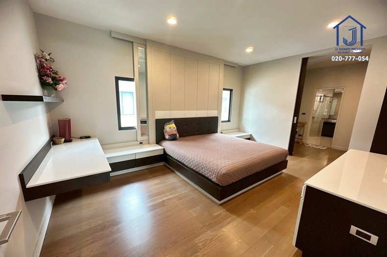 รูป ขายบ้านเดี่ยว 2ชั้น บุราสิริ วัชรพล ถนนสุขาภิบาล5 ใกล้ทางพิเศษฉลองรัช (ด่านสุขาภิบาล5) 190 ตารางวา หลังมุม ติดสวน  - รูปที่ 18/28