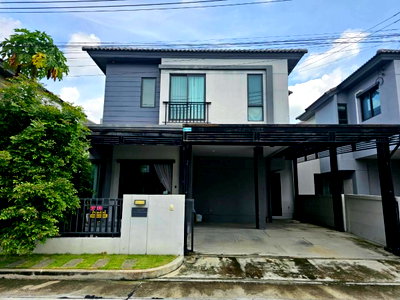 บ้านแฝด วิทยาลัยเทคนิคปทุมธานี : ขายบ้านแฝด โครงการ วี คอมพาวด์ ติวานนท์ รังสิต (V Compound Tiwanon-Rangsit) ขนาด 38.8 ตร.ว. ราคาพิเศษ