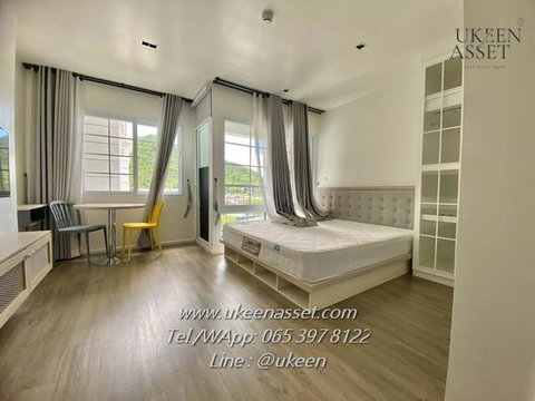 UK01-417 Condo for rent Chambery Sriracha 25 sq m. Rental price 7000 baht/month