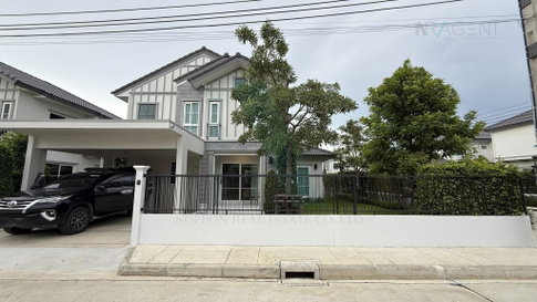 📌 ให้เช่าบ้านเดี่ยว 2 ชั้น วิลลาจจิโอ 3 ศรีนครินทร์ - บางนา 4 ห้องนอน 3 ห้องน้ำ