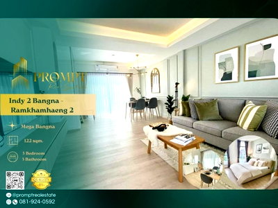 บ้านเดี่ยวให้เช่า : IJ03880 - Indy 2 Bangna - Ramkhamhaeng 2