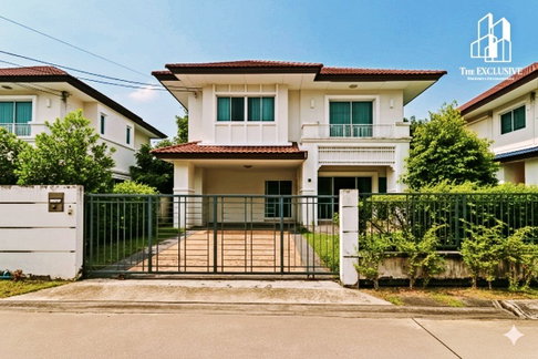 ขายบ้านเดี่ยว 2 ชั้น โครงการเซนโทร รัตนาธิเบศ์ (วัดสวนแก้ว) หลังบ้านติดสวนสวนกลาง
