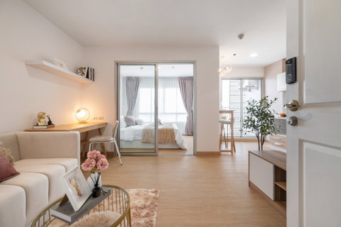 💥SL-8764💥 Condo for sale, beautiful room, good price, The Trust Residence Ratchada - Rama 3 👉 Add Line @be.easy