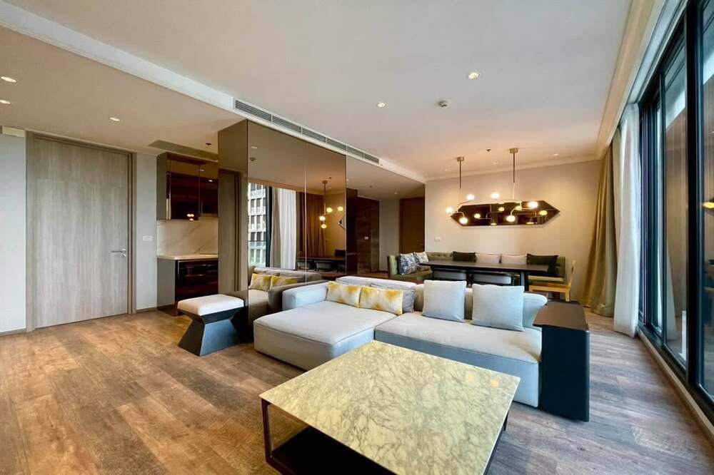 รูป 🔥 สำหรับเช่า !! ทำเลทอง, ชั้นสูง 39++, วิวเมือง!!🔥Code C20221209827........Noble Ploenchit, 3 ห้องนอน Duplex, 3 ห้องน้ำ, แต่งครบ, พร้อมเข้าอยู่ 📣📣 - รูปที่ 2/22