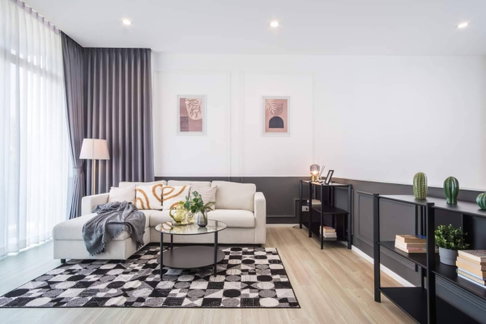 ❖ Nice Decorate ❖ ทาวน์โฮม 3.5 ชั้น หลังมุม | ขนาด 22.00 ตร.ว. 230.00 ตร.ม. | 3 ห้องนอน 4 ห้องน้ำ | ใกล้ The Nine Center พระราม 9