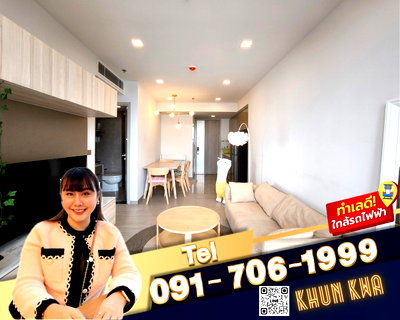 คอนโดให้เช่า : 🏙 One 9 five คอนโดหรูย่านพระราม 9 🌟📸มีVideo ห้องจริง🛍ใกล้ Central พระราม 9 , Jodd fair market ตึกG 🚝MRT พระราม 9 ☎️line/Tel.091-706-1999 คุณกวา