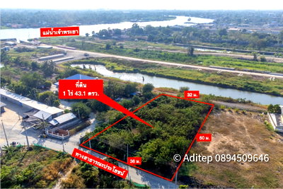 ที่ดิน โรงเรียนนานาชาติเด่นหล้า : ขาย ที่ดิน ถนนชัยพฤกษ์ ปากเกร็ด 1 ไร่กว่า เข้าซอย 150 ม. ใกล้แม่น้ำเจ้าพระยา ถนนราชพฤกษ์ สะพานพระราม 4 ที่ดินถมแล้ว
