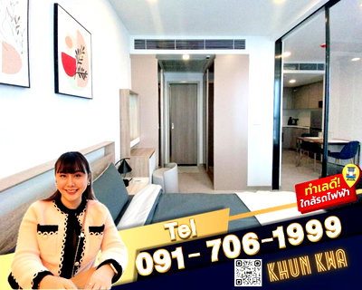 คอนโดให้เช่า : 🏙 One 9 five คอนโดหรูย่านพระราม 9 🌟📸มีVideo ห้องจริง🛍ใกล้ Central พระราม 9 , Jodd fair market ตึกG 🚝MRT พระราม 9 ☎️line/Tel.091-706-1999 คุณกวา