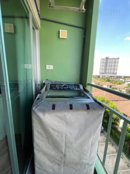 📌 For Rent Condo LUMPINI VILLE PRANANGKLAO - RIVERVIEW Building B2, Floor 6,Studio, Room size 22.00 sqm