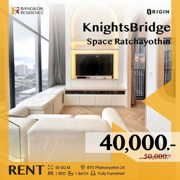 KnightsBridge Space Ratchayothin ✨ New & beautiful room, Worth the price 💖 Close BTS Phahonyothin 24