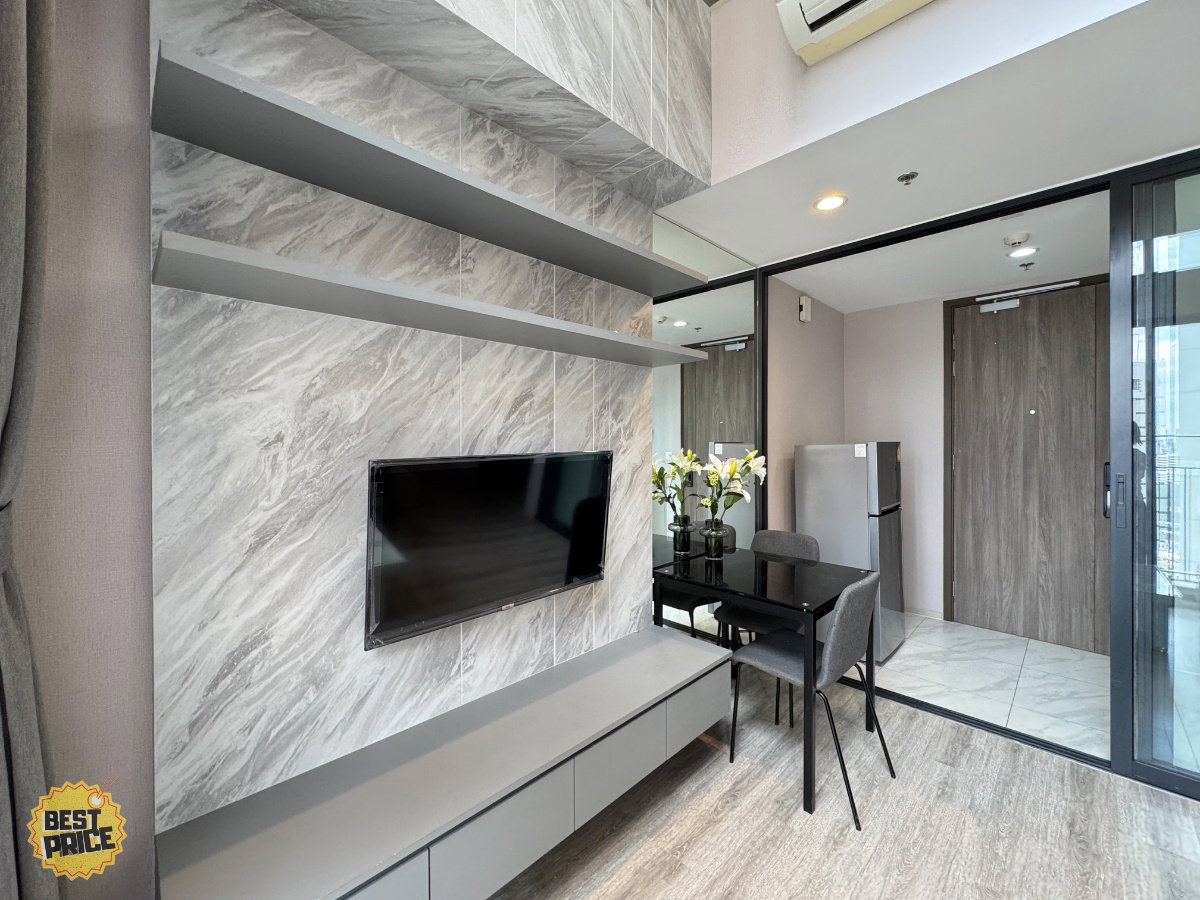 รูป BESTPRICE ให้เช่า IDEO Mobi Asoke ห้องสวย เฟอร์ครบ ราคาพิเศษ  - รูปที่ 10/16