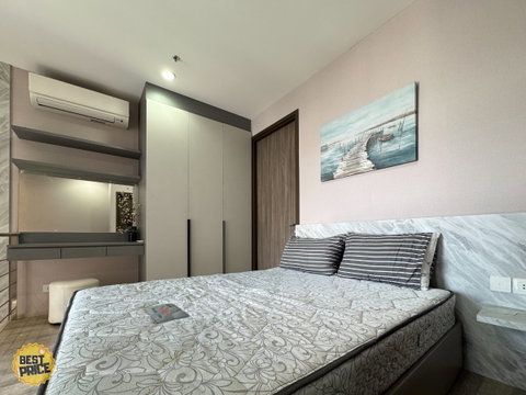 BESTPRICE ให้เช่า IDEO Mobi Asoke ห้องสวย เฟอร์ครบ ราคาพิเศษ 