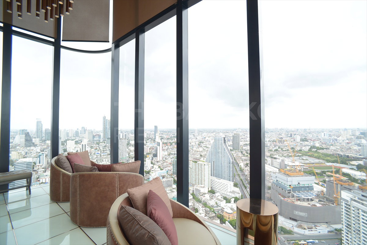 picture 🏙️ High-Floor,Panoramic City Views - Ashton Chula-Silom near MRT Sam Yan - 3/8