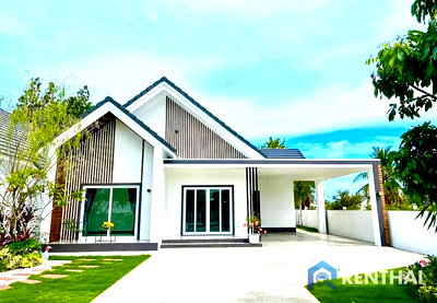 บ้านเดี่ยว ชลบุรี : บ้านสวย สไตล์ นอร์ดิก  พัทยา