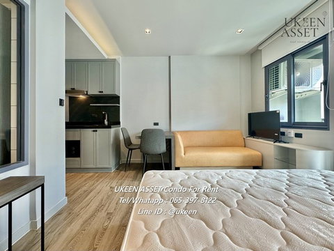UK01-020 ให้เช่า: Chamonix Condo ชาโมนิกซ์ ศรีราชา (สตูดิโอ)   ราคาเช่า: 6,900 บาท/เดือน