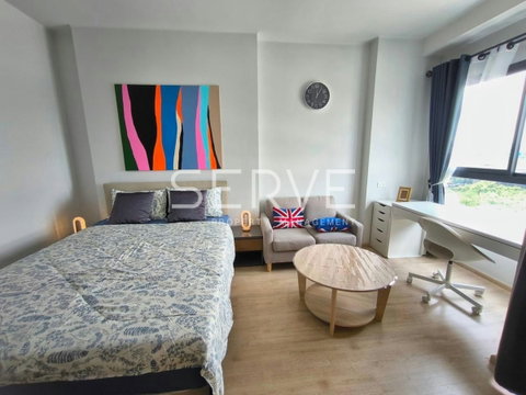 1 Bed Nice Room Fully Furnished Good Location Condo Close to Airport Rail Link Ramkhamhaeng 950 m. @ Ideo New Rama 9