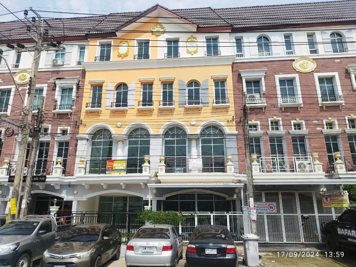 รูป ขาย ทาวน์เฮ้าส์ 21.2 ตร.วา มบ.ปัญญา ซิตี้ สแควร์ ถ.ปัญญาอินทรา กรุงเทพฯ - รูปที่ 10/14