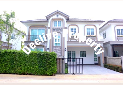 บ้านเดี่ยวให้เช่า : DLH-0019 บ้านเช่า  แกรนดิโอ บางนา กม.5 (Grandio Bang Na KM.5) พร้อมเข้าอยู่ โทรด่วน 0638692663 LineID@655ebbvc