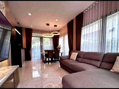 Houses for rent Samut Prakarn :  For Rent: Luxury Detached House – Bangkok Boulevard Srinakarin-Bangna Prime Location | Fully Furnished | Near Mega Bangna, BTS, Suvarnabhumi Airport