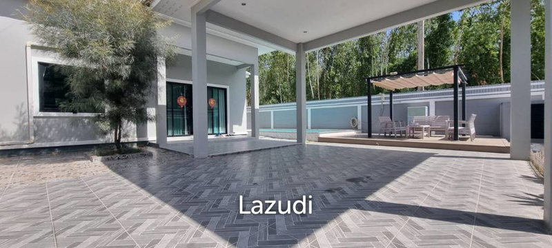 ขายบ้านเดี่ยว : ขายบ้านเดี่ยวหรูพร้อมสระว่ายน้ำ โครงการ พรเทพ การ์เดนท์ วิลล์ 6 หนองปรือ