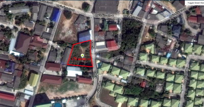 Land for sale Chonburi : Land for SALE in Pattaya, 1 Rai on beach side near Bangkok Pattaya Hospital
