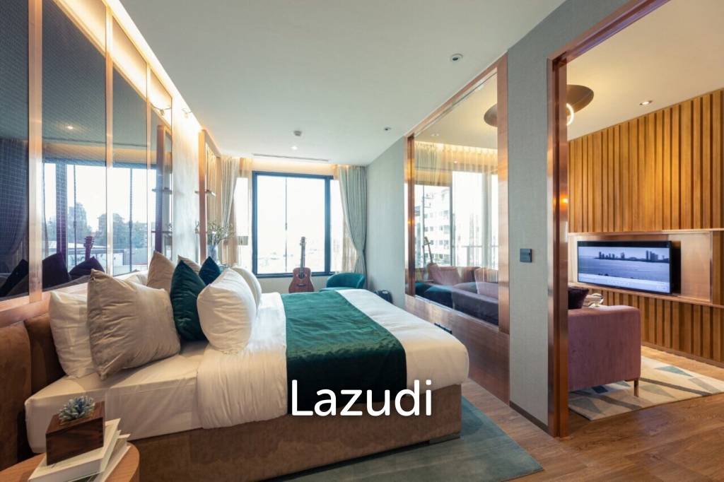 รูป 2 ห้องนอน 2 ห้องน้ำ 58.55 ตร.ม. วันซ์ พัทยา - รูปที่ 4/11