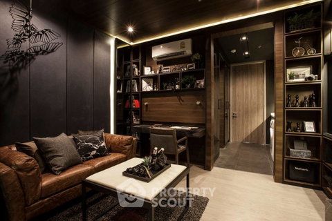 1-BR Condo On 21st Floor, 33 Sqm | A Space Asoke-Ratchada Near MRT Phra Ram 9 (ID 939435)
