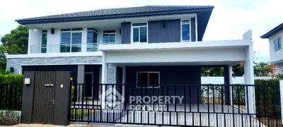บ้านเดี่ยว เชียงใหม่ : บ้านเดี่ยว 4 ห้องนอน สำหรับขาย พร้อมเลี้ยงสัตว์ได้ ใกล้สันนาเม็ง สนามชัย เชียงใหม่ 🏡 (ID 1433285)