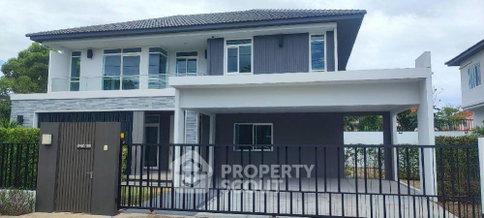 บ้านเดี่ยว 4 ห้องนอน สำหรับขาย พร้อมเลี้ยงสัตว์ได้ ใกล้สันนาเม็ง สนามชัย เชียงใหม่ 🏡 (ID 1433285)
