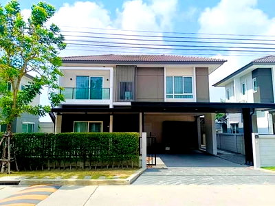 บ้านเดี่ยวให้เช่า : ให้เช่า 𝐂𝐞𝐧𝐭𝐫𝐨 พระราม 𝟗 - กรุงเทพกรีฑา  บ้านเดี่ยว 2 ชั้น 60.4 ตรว. 210 ตรม  4 ห้องนอน 3 ห้องน้ำ ต่อเติม บิ้วท์อิน เฟอร์นิเจอร์ พร้อมอยู่