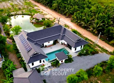 บ้านเดี่ยว ปราณบุรี ประจวบคีรีขันธ์ : วิลล่า 3 ห้องนอน แบบเลี้ยงสัตว์ได้ พื้นที่กว้าง 472 ตร.ม. วังโพง (ID 2313048)