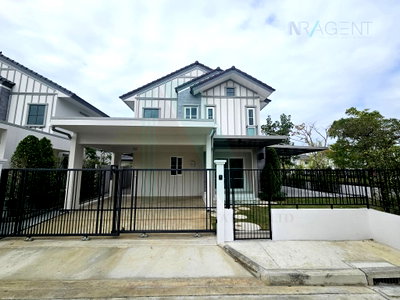 บ้านเดี่ยวให้เช่า : 📌 ให้เช่าบ้านเดี่ยว 2 ชั้น วิลลาจจิโอ 3 ศรีนครินทร์ - บางนา 4 ห้องนอน 3 ห้องน้ำ