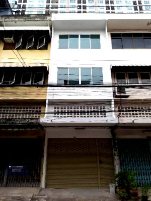 Shophouses for rent วิทยาลัยดุสิตธานี : WS3772 🏢 Commercial property for rent — Sukhumvit 101 | Punnawithi Soi 7, only 40,000/month.