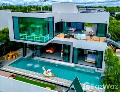 เช่าบ้านเดี่ยว ม.ศิลปากรวิทยาเขตสารสนเทศเพชรบุรี : วิลล่าให้เช่า 4 ห้องนอน ในโครงการ เลอ ลีฟ วัลเลย์ หัวหิน 2009412
