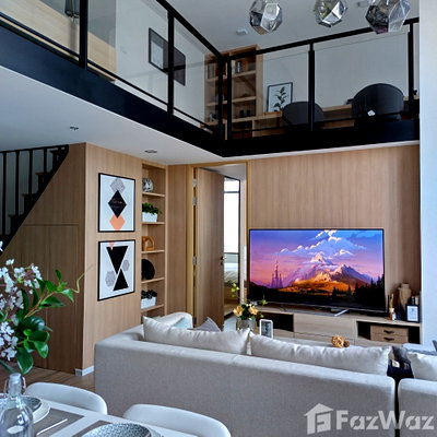 ขายคอนโด : Fully furnished duplex condo 1704630