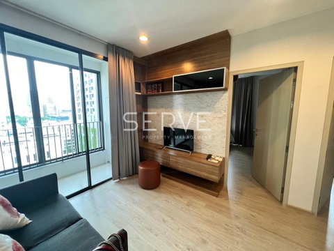 2 Beds 1 Bath Nice Room Fully furnished Good Location BTS Ratchathewi 300 m. & BTS Phaya Thai 700 m @ Ideo Q Ratchathewi 